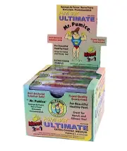Mr Pumice Ultimate 2 in 1 Pumi Bar Pedicure Foot Feet Heel Callus Remover 12 pcs