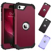 For iPhone SE 2020 2nd Gen/SE 2022 3rd Gen Hybrid Rugged Shockproof Case Cover