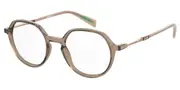 Levi's LV 1074 HAM Women’s Glasses Brown Size 49 - Private Health Rebate - Blue Light Block Available