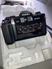 Nishika N8000 35mm 3-D Camera Open Box
