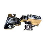 3/4” Overlay Soft Closing Face Frame Heavy Duty Cabinet Door Hinges (4 Pack)