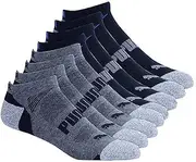 [PUMA] Men's No show Sport Socks, Moisture Control, Arch Support (8 Pair)