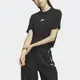 Adidas Summer Tee SS 1 IK8641 女 短袖 上衣 T恤 亞洲版 運動 休閒 短版 花朵 黑