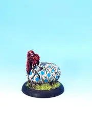 Red Dragon Hatchling/Egg painted mini by Reaper Miniatures for rpg like DnD