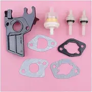 Carburetor Insulator Spacer Gasket For HD GX160 GX200 5.5HP 6.5HP Lawn Mower Engine Motor Part Fuel Gas Tank Joint Filter