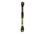 Dmc 6-Strand Embroidery Cotton 8.7yd-Very Dark Avocado Green