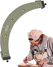 Curved Chamfer Auxiliary Trimming Tool,Large Precise Router Templates | Internal and External Lightweight Routing Trimming Tool for Home Projects