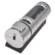 Manual Soap Dispenser 400ml/2ml Shampoo Dispenser Wall Mount Silver