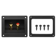 3 Inch Square Speaker Boxs Terminal Cup, 2-Way Subwoofer Plug Connector