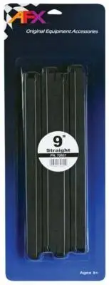 AFX 70601 9" Straight Track (2) HO Scale Slot Car