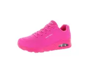 Skechers Women's Athletic Shoes Uno-Night Shades - Color: Hot Pink