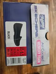 SKECHERS RELAXED FIT MEMORY FOAM AIR COOLED CONTOURS TO FEET 6.5