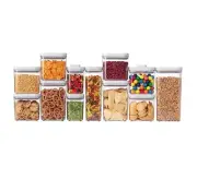 12 Piece OXO Softworks Pop Container Set Airtight Food Containers