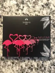Shaina B.Cosmetics MIAMI Blush & Highlight Palette ~ Brand New!!