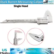 Orthodontic Dental Duck Barren Measuring Caliper Single Head Duck Style Gauge