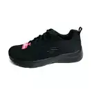 Skechers Womens Dynamight 2.0 Sneaker Black Size 7 M