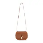 [Giorgio Armani] Giorgio Armani-Brown Calf Leather Shoulder Bag-Donna OS OS