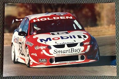 CRAIG LOWNDES HOLDEN HRT NO 15 V8SC ORIGINAL PHOTO ENLARGED