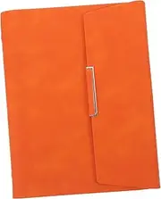 FRCOLOR Pink Pu Leather Notebook Dotted Notepad Style Journal Homework Planner College Planner