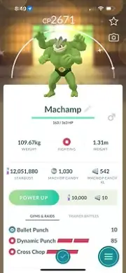 ✨Shiny Machamp Lvl 40 CP + Dbl Moves - Pokèmon Go - Registered or 30 Day Trade✨