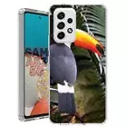 For Samsung Galaxy A23 5g A52 A53 TPU Case Cover+Glass(Toco toucan)