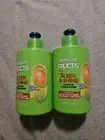 2 Garnier Fructis Sleek & Shine Leave In Conditioner Frizz Control