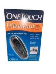 OneTouch Ultra Mini Blood Glucose Monitoring System Selling As Collectible NOS