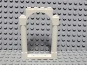 New LEGO White 1x6x7 Arched Castle Door Frame