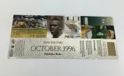 Skybox Impact Football 1996 Uncut Promo Sheet Brett Favre Green Bay Packers