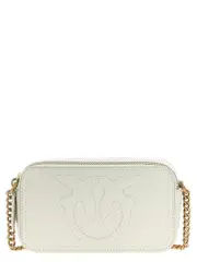 [Pinko] Pinko-Carrie Camera Case Borse A Tracolla Bianco-Donna OS White