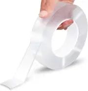 1x Double-Sided Nano Magic Tape Traceless Clear Adhesive Invisible Gel
