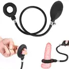 MALE Men Penis Extender Stretcher Sleeve Inflatable Penis Pump Enhancer-Enlarger
