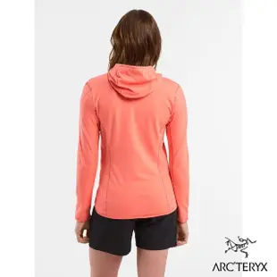 【Arcteryx 始祖鳥】女 Kyanite LT 刷毛外套(索拉斯塔橘)