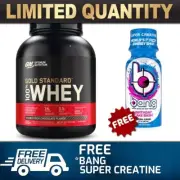 OPTIMUM NUTRITION 100% WHEY // 5LB 2.3 kg GOLD STANDARD 5lbs WPI WPC PROTEIN ON