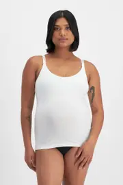 [Bonds] Bonds Women's Originals Maternity Support Singlet Bra in White Size: 14 14 White
