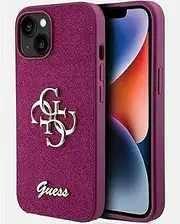 Guess Glitter Edition Case for iPhone 15 Pro, Purple