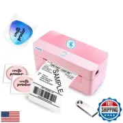 vretti Bluetooth Shipping Label Printer - 4x6 Thermal Label Printer for Packa
