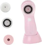 WRITWAA Electric Face Cleaning Brush Rechargeable Massage Tool for Pore Cleansing Exfoliation Skin Portable Design for Home Travel Use