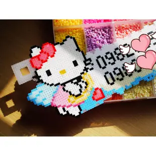 客製化 Hello Kitty 凱蒂貓 臨時停車牌 3mm拼豆