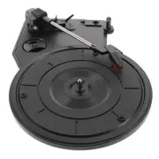Large Gramophone Movement Record Player With Built-In Speakers Retro Vinyl
