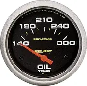 Auto Meter 5447 Pro-Comp Electric Oil Temperature Gauge