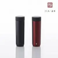 在飛比找momo購物網優惠-【JIA 品家】竹炭陶淨水芯保溫杯保溫杯隨身瓶300ml(紅