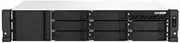 QNAP 8-bay 2U short depth 12" rackmount NAS, Intel Celeron N5105/N5095 quad-core, burst up to 2.9 GHz, 4GB RAM (2 x SODIMM slots, max 16GB total)