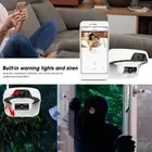 1080P Wireless IP Camera Solar Powered PIR Motion Detection 2 Way Audio IP55 Hot