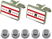 [Select Gifts] Shirt Dress Studs Drenthe Flag Cufflinks