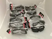 12 PAIR Pack Safety Glasses Denver Grey USA STOCK PROFESSIONAL SAFETY ANSI