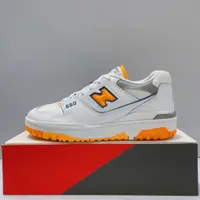 在飛比找蝦皮商城優惠-New Balance NB 550 男女款 白黃色 皮革 