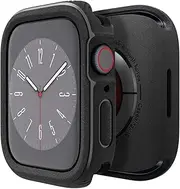SPIGEN Caseology Vault Case Designed for Apple Watch Series 8/7 45mm (2020) Soft Slim Cover - Black