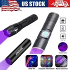 UV Ultra Violet LED Flashlight Blacklight Light 365/395NM Inspection Lamp Torch