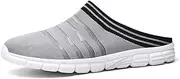 [HYDLONGR] Men's Women's Lightweight Breathable Knitted Mesh Upper Garden Sandals Quick-Drying Slippers Mules Clogs Shoes Indoor and Outdoor